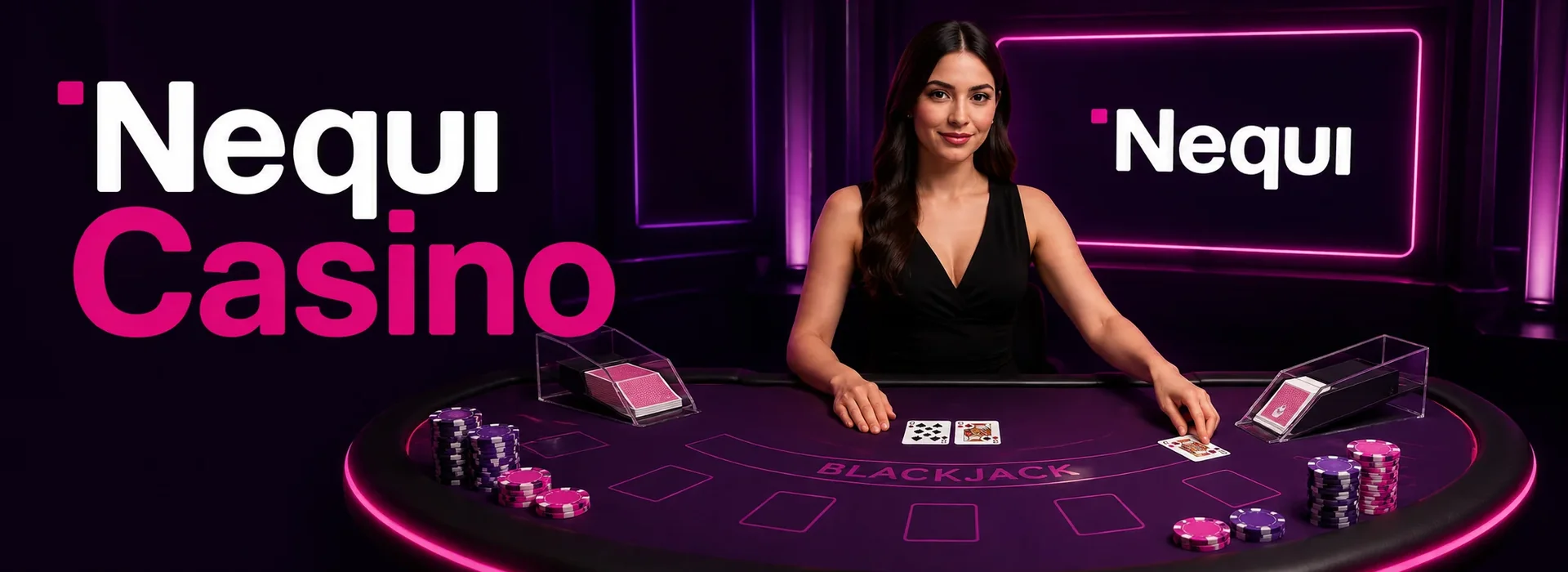 Mesas en vivo de Nequi Casino con crupier en español